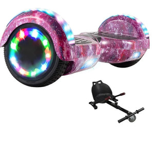 BUNDLE Sale!  Hoverboard With Led Wheel+HoverKart