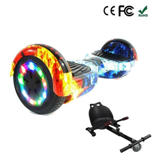 BUNDLE Sale!  Hoverboard With Led Wheel+HoverKart