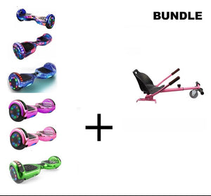 BUNDLE Sale!  Hoverboard +Pink HoverKart