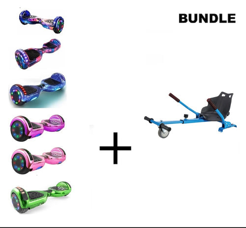 BUNDLE Sale!  Hoverboard +Blue HoverKart