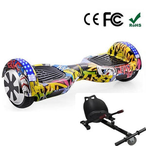 BUNDLE Sale!  Hoverboard With Led Wheel+HoverKart