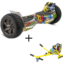 BUNDLE Sale!  8.5" All Terrain Hoverboard +HoverKart